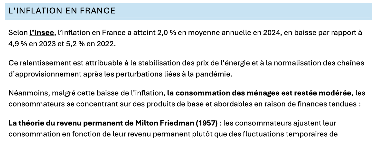 Fiches Actualités
